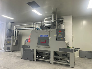 模具喷砂机工作原理是什么？