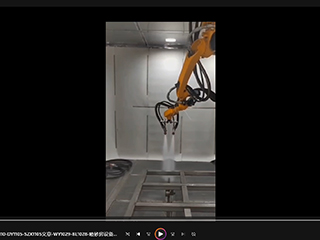 沈阳客户案例：钢管喷砂机工作视频